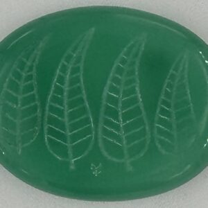 4 Cypress Trees Engraving - Green